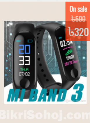 M3 Smart Band Bracelet Heart Rate Watch - WLB